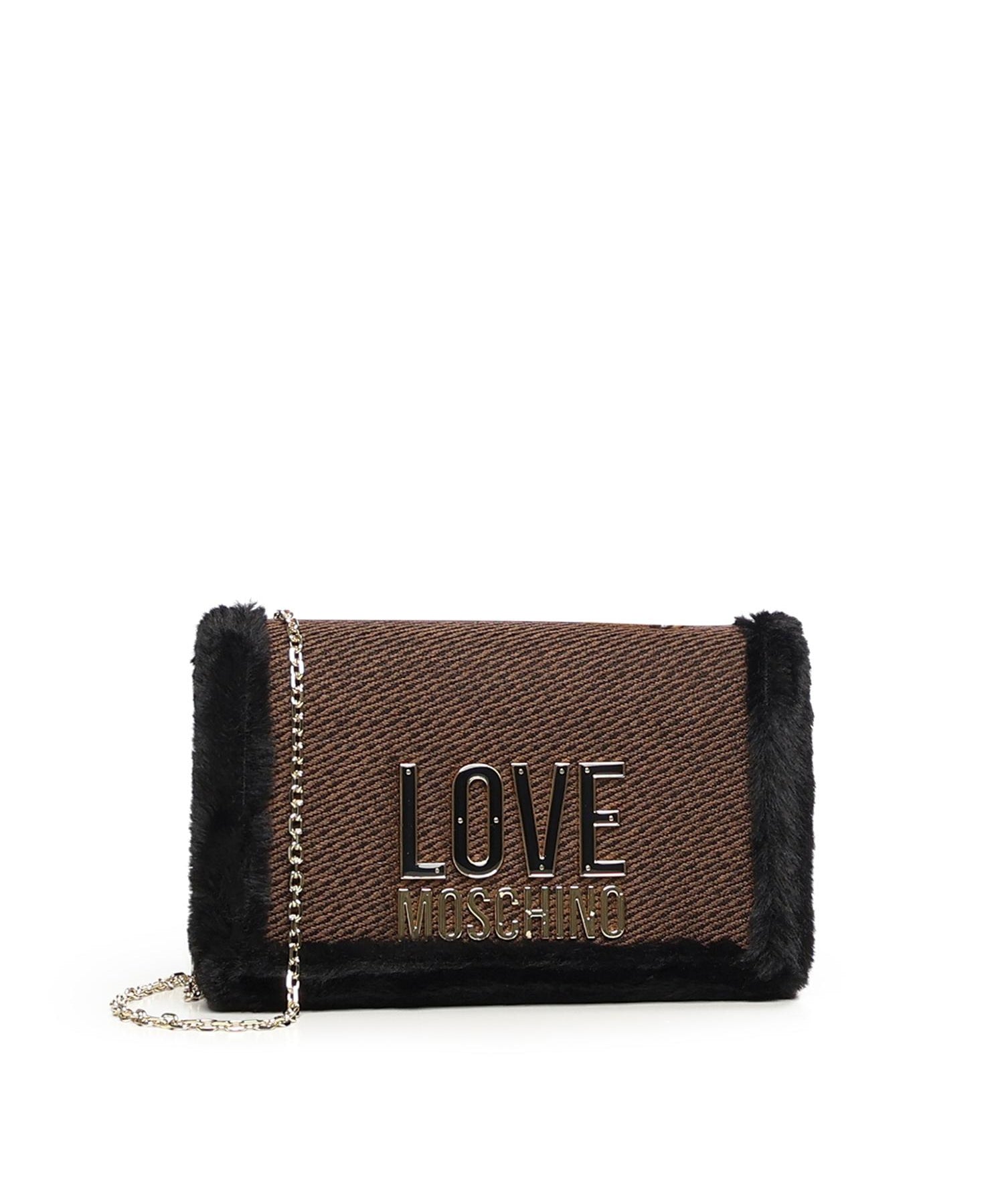 Borsa a tracolla con logo JC4388PP0NKH1 00A LOVE MOSCHINO 