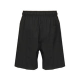 Shorts in misto lino e cotone BYRD -NERO GIULIANO GALIANO 