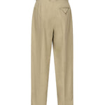Pantaloni in twill di cotone leggero 749976 V4CS02145 BOTTEGA VENETA 