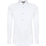 Camicia tuxedo in popeline di cotone G5EN5T FU5U8W0800 DOLCE & GABBANA 