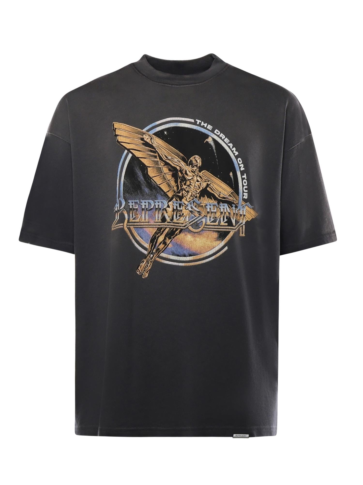 T-shirt Golden Tour in cotone MLM100823 46 REPRESENT 