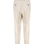 Pantalone sartoriale in lino DOMINIQUE 24S-LLAPNATURALE BEABLE 