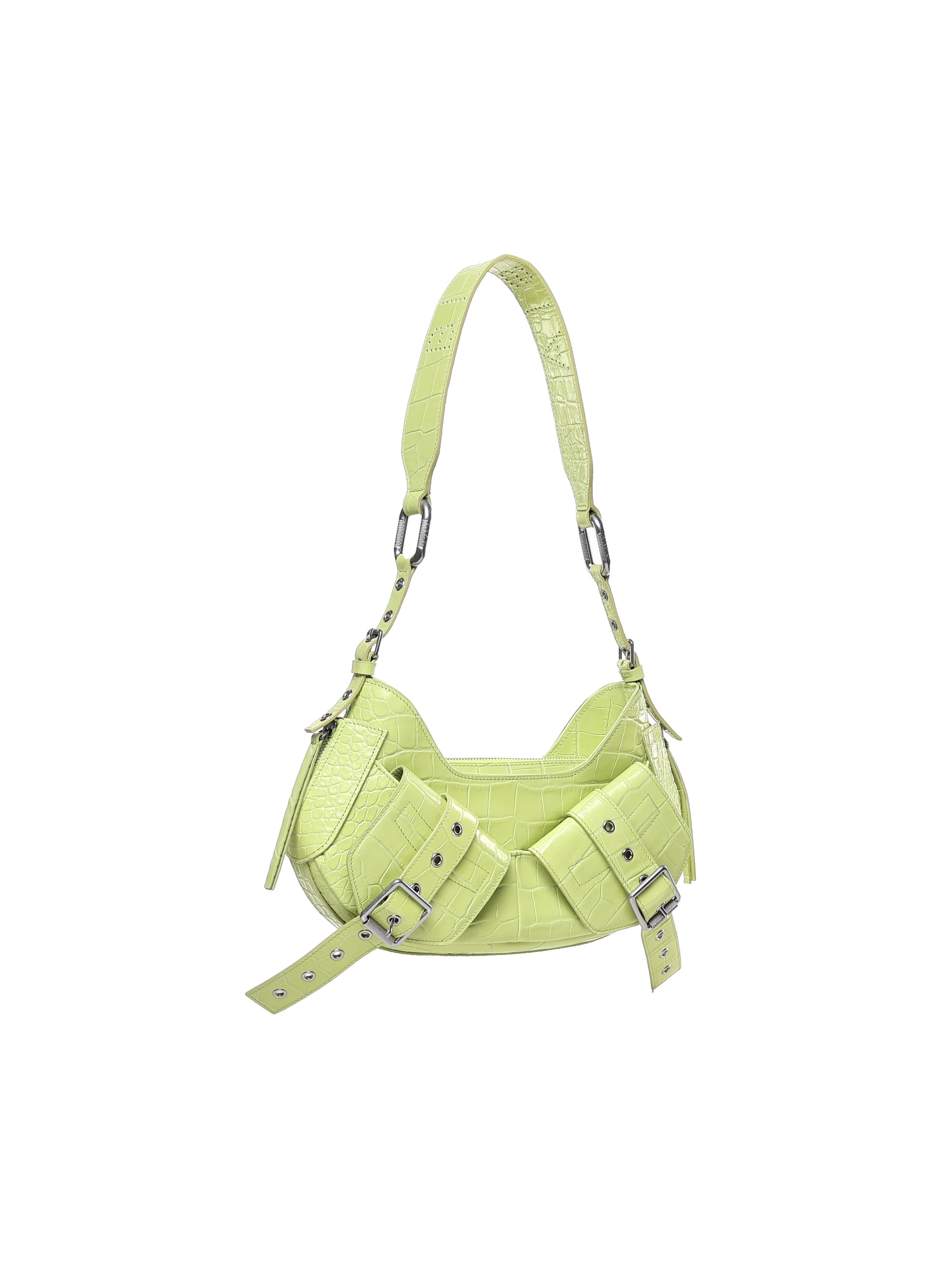 Borsa a spalla Y2K.001 FBBP70001COC -KIWI/NIKEL BIASIA 