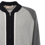 Cardigan in lana con collo bomber CDMG0165Q0 UFH55100N15 MARNI 