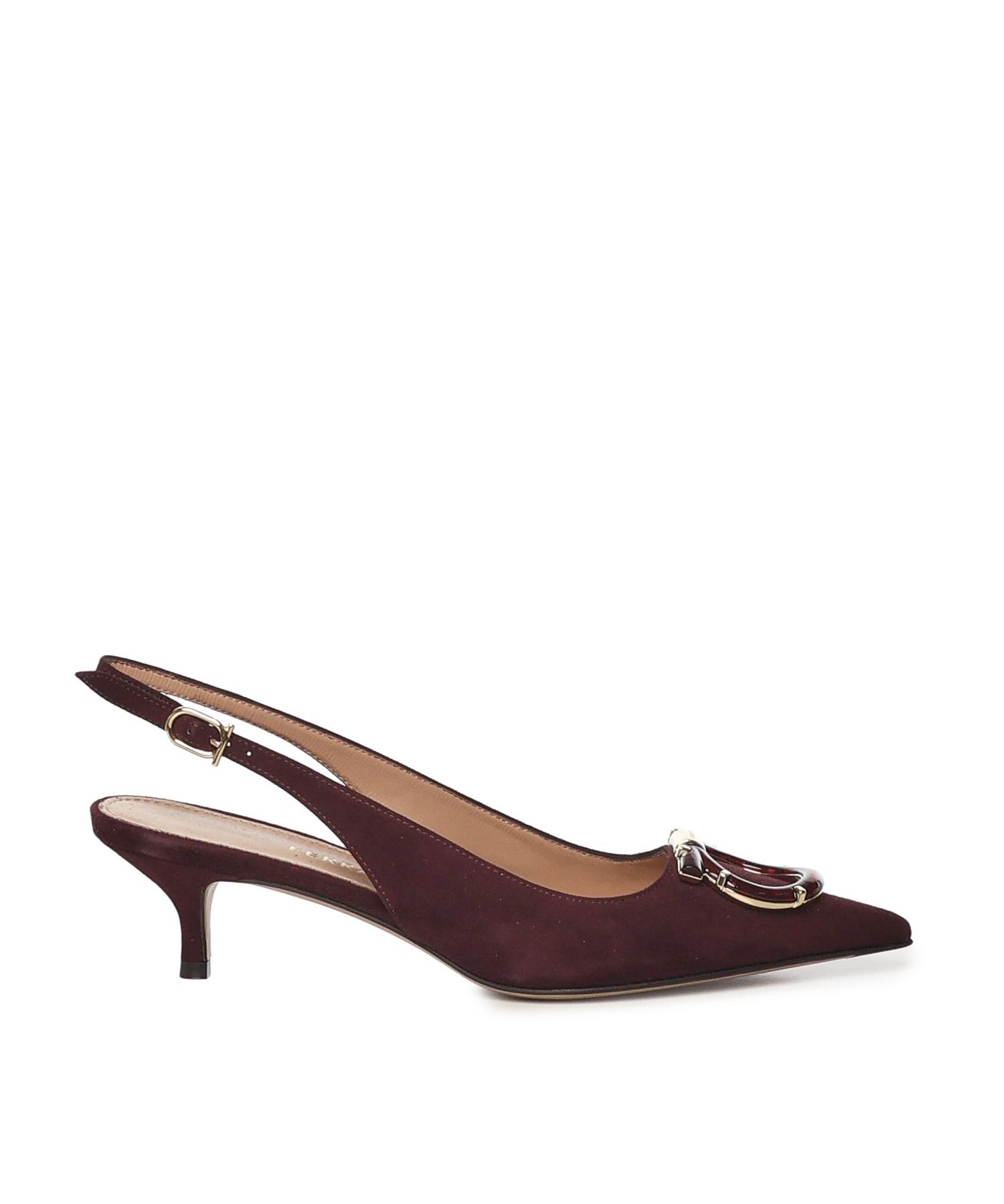Slingback Gancini in pelle 01K533 785114001 FERRAGAMO 