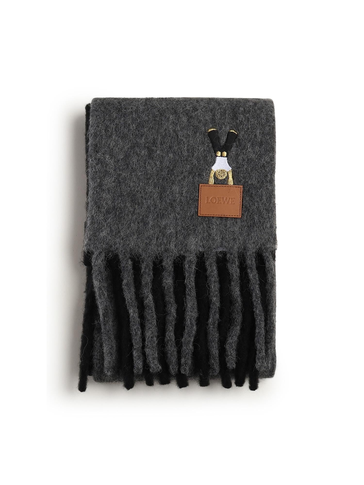Sciarpa in misto lana e alpaca <BR/> FSF4SS1W03 1156 LOEWE 