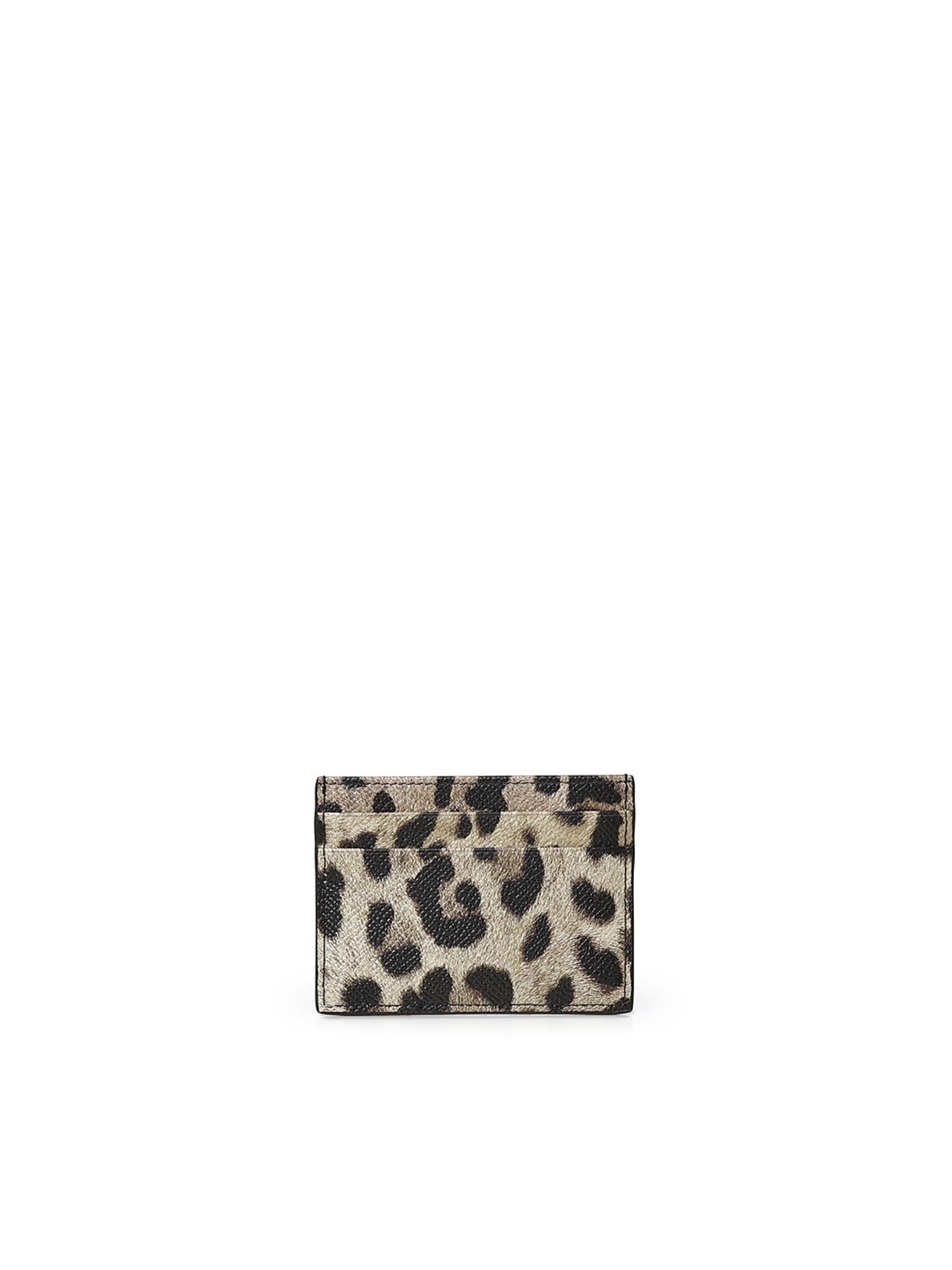 Portacarte in Dauphine con logo BI0330 AX566HY13M DOLCE & GABBANA 