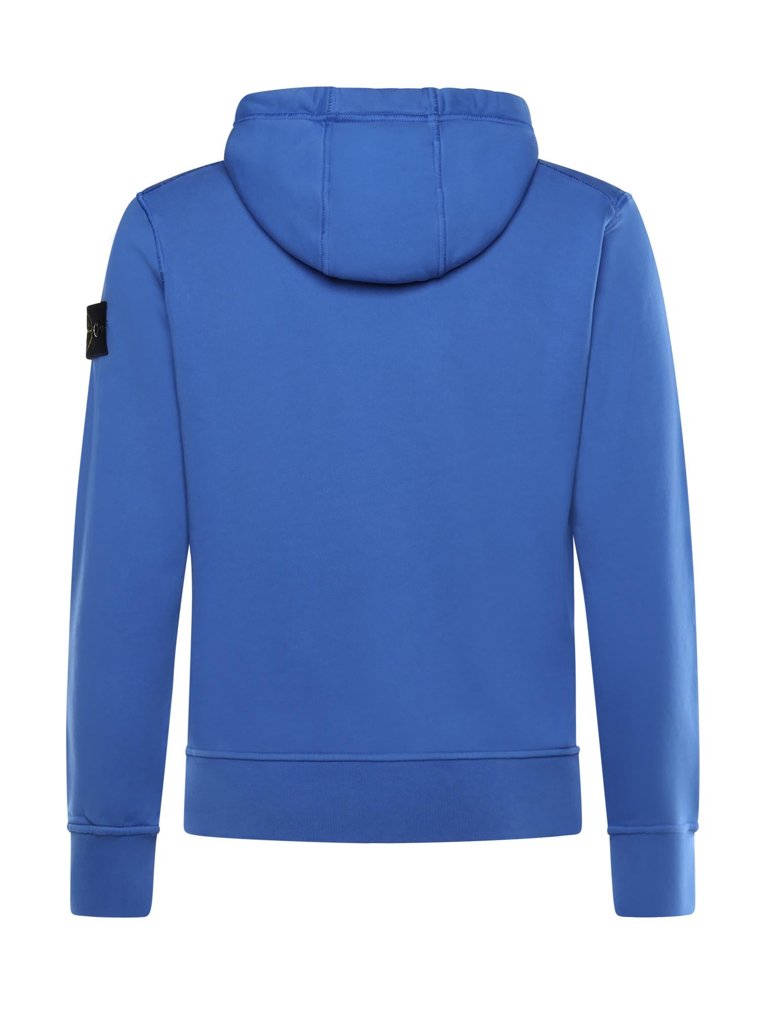 Felpa con logo in cotone L1S156100062 S0051V0022 STONE ISLAND 