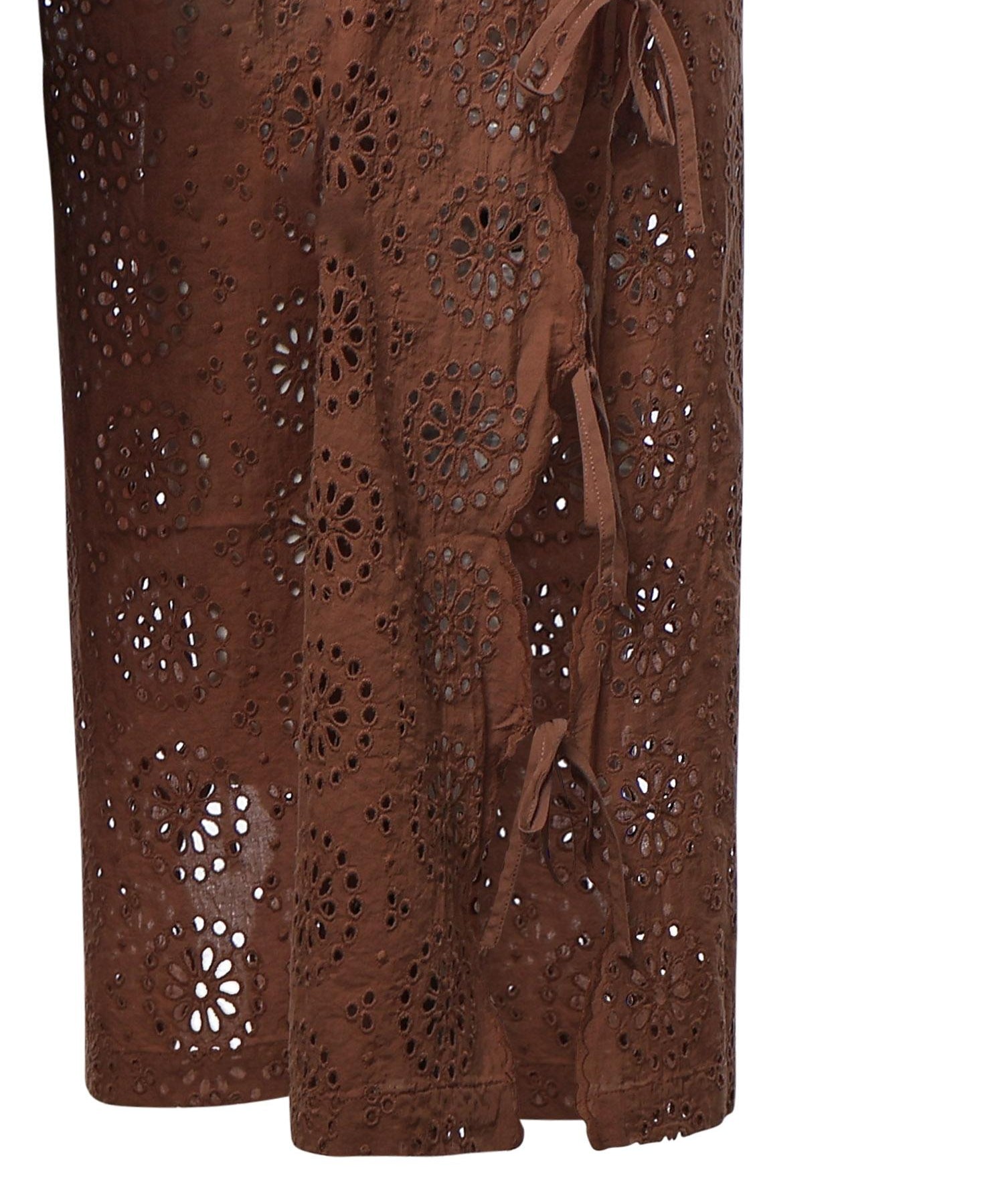 Pantaloni in pizzo KII0001 02230L MC2 SAINT BARTH 