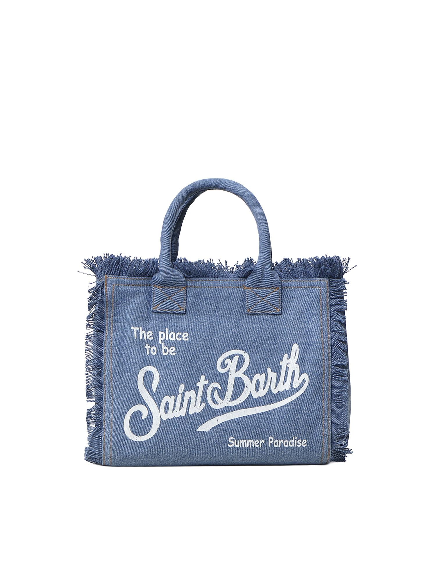 Borsa Colette in denim COL0001 00009L MC2 SAINT BARTH 