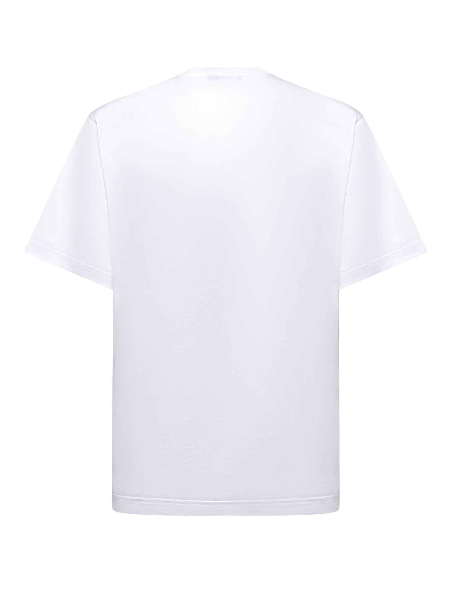 T-shirt con ricamo logo<BR/><BR/> G8PN9Z G7O4EW0800 DOLCE & GABBANA 