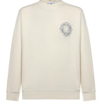 Felpa in cotone con stampa 'Outline Compass' L1S156100001 S0283V0093 STONE ISLAND 
