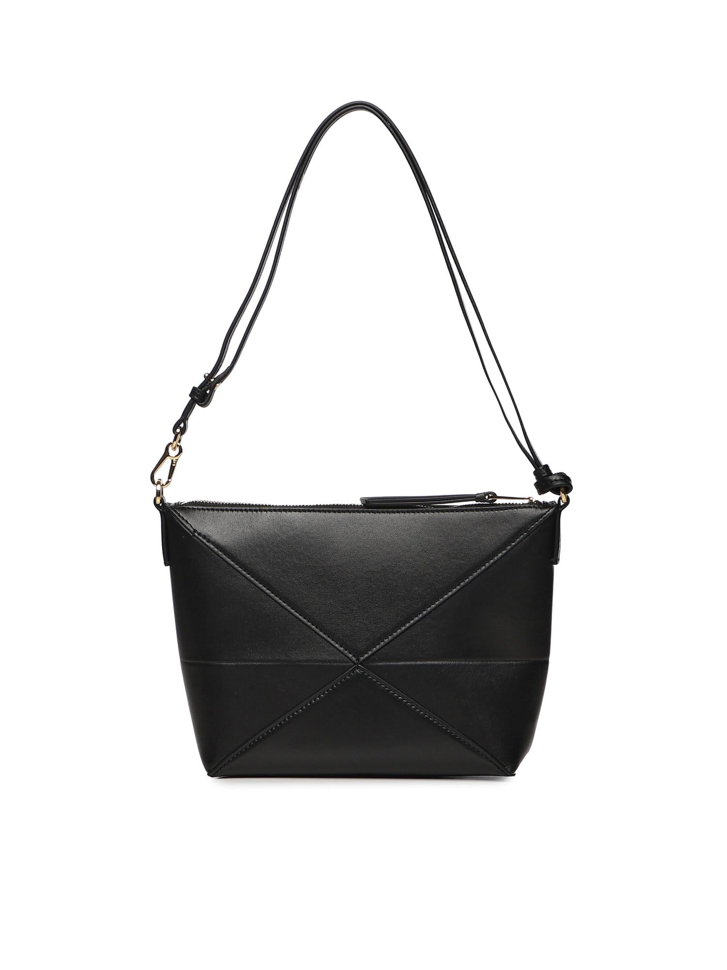 Marsupio Puzzle Fold in vitello nappa lucido C510PT1X01 1100 LOEWE 