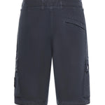Shorts cargo in cotone con logo L1S15L100019 S00WAV0120 STONE ISLAND 