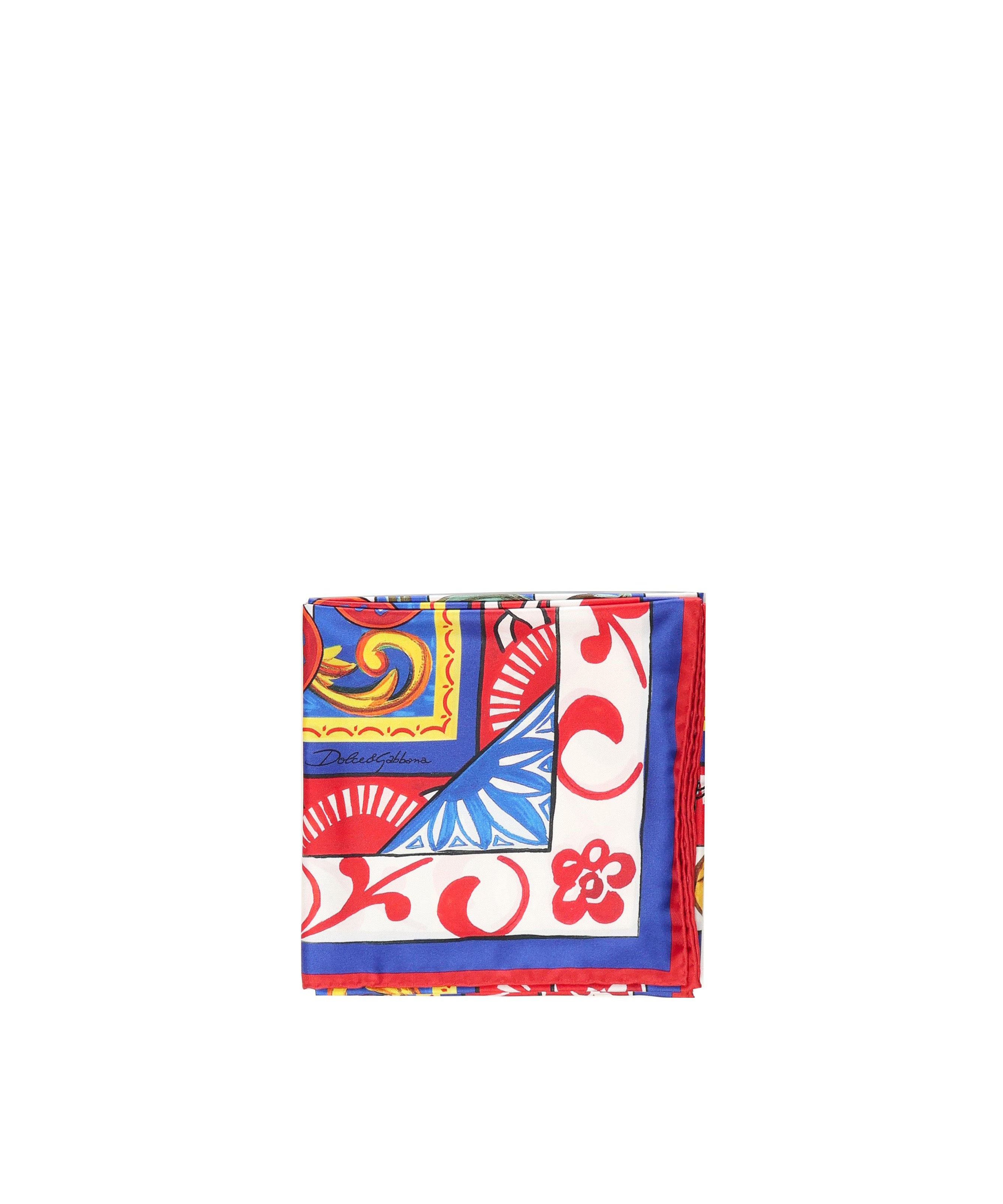 Foulard in twill di seta FN086R FI1T1HH01E DOLCE & GABBANA 