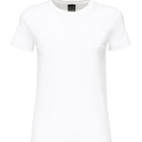 T-shirt con ricamo logo 100355 A2RDZ04 PINKO 