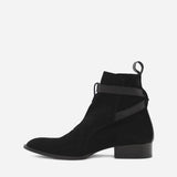 Stivaletti Flash in suede 3126 7126 SUEDEBLACK GIULIANO GALIANO 
