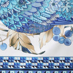 Foulard in seta con stampa 310199 793537006 FERRAGAMO 
