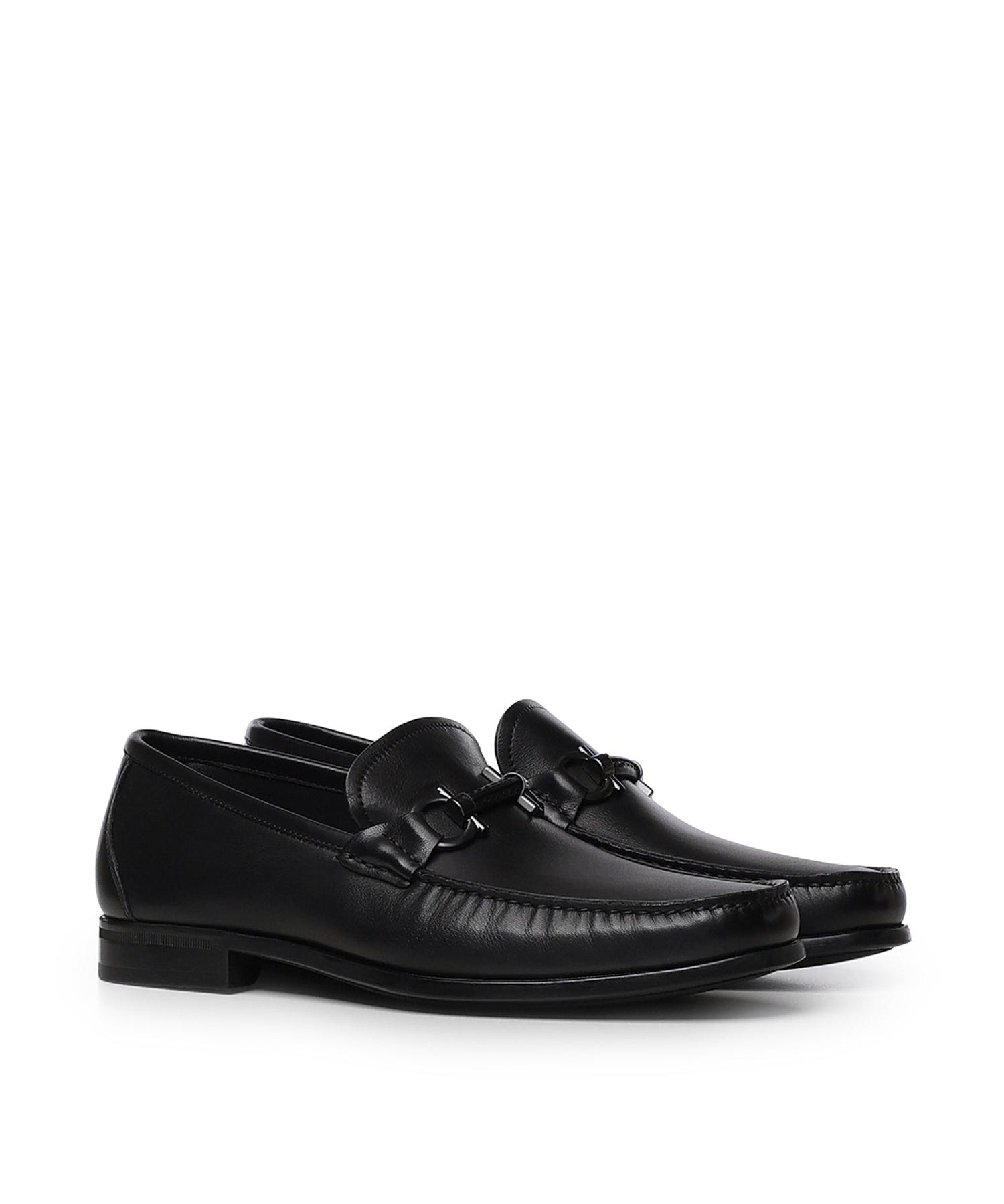 Mocassino Gancini in pelle 02A783 793315001 FERRAGAMO 