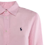 Camicia in lino con logo 211970730 514 POLO RALPH LAUREN 