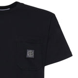 T-shirt con patch Compass L1S152100032 S0057V0020 STONE ISLAND 