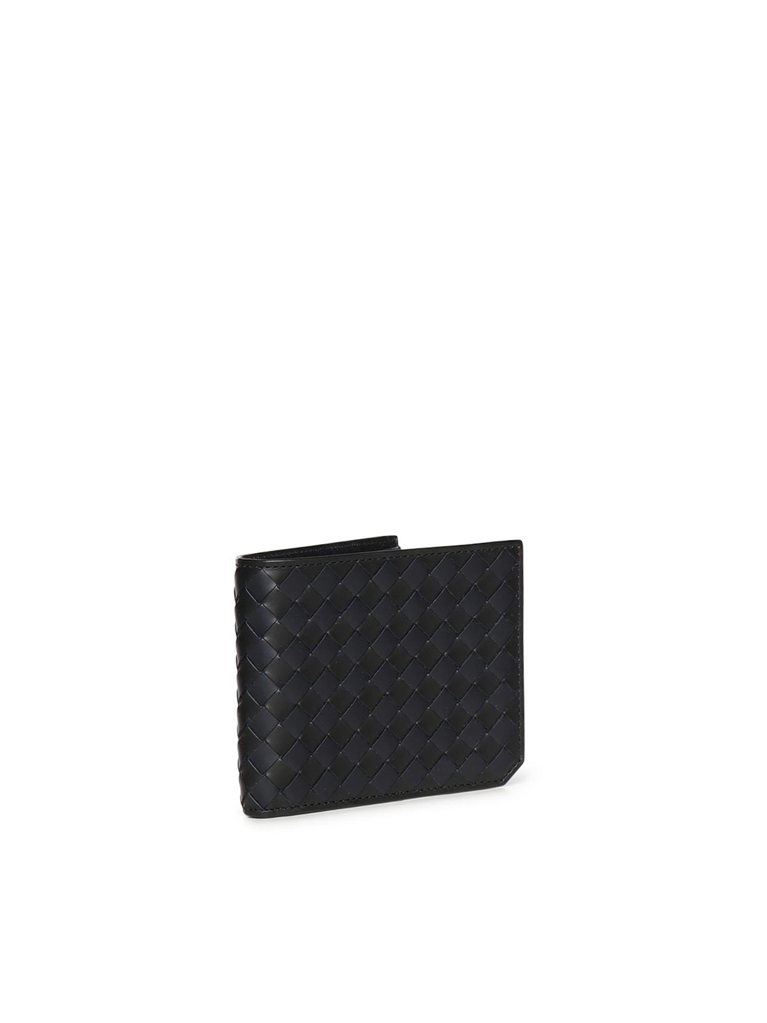 Portafoglio Intrecciato Bi-Fold in pelle 796966 V5I411126 BOTTEGA VENETA 