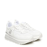 Sneakers platform in pelle e mesh BA5013PX60201111  LIU JO 