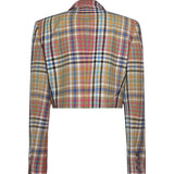 Blazer cropped Cut Off in lana 1401007O W01CDO215 VIVIENNE WESTWOOD 
