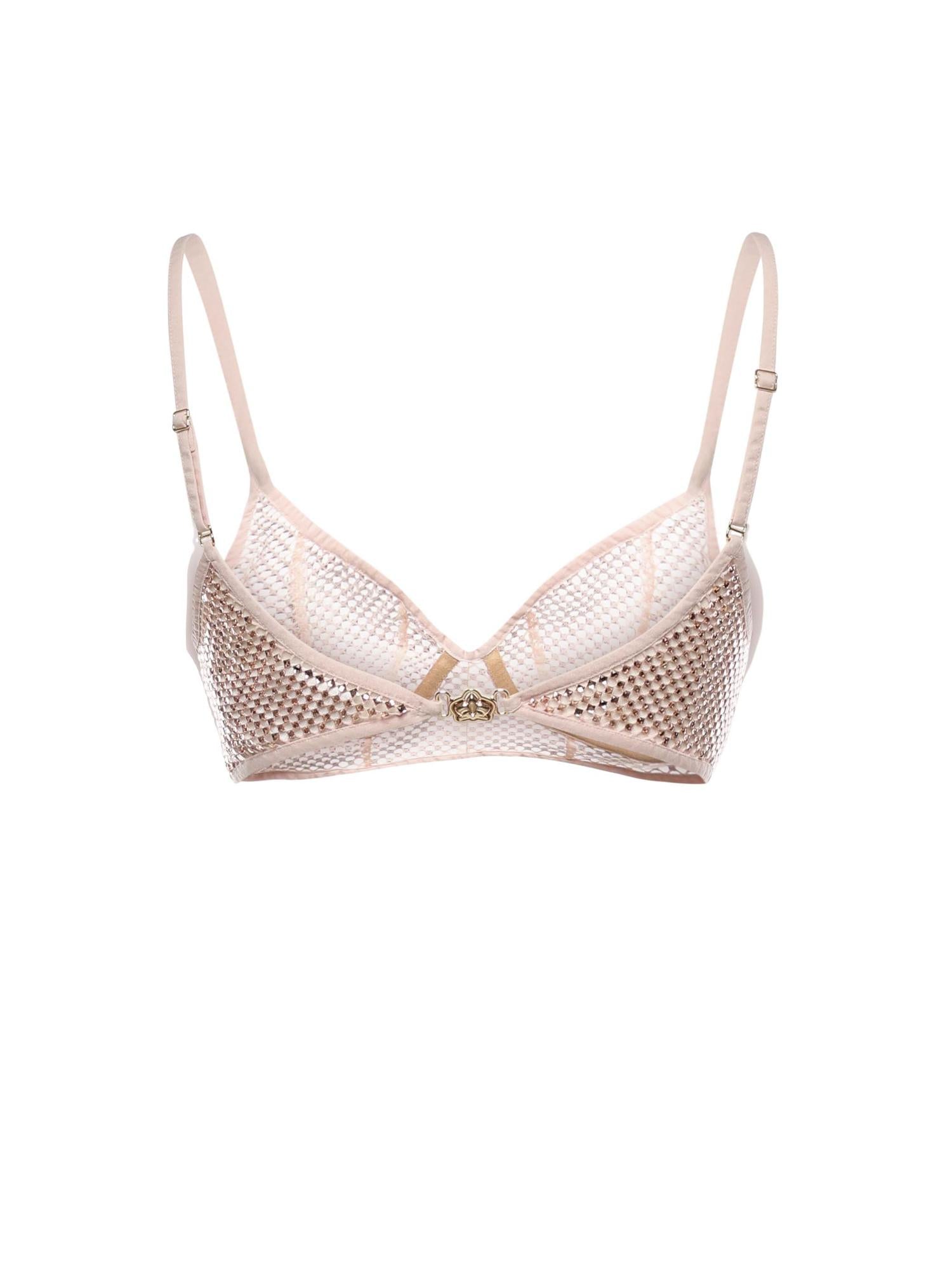Top in rete con strass 80AAM629 J0299439 GENNY 