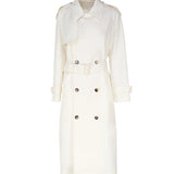 Trench lungo in pura seta 8086313 .B9352 BURBERRY 