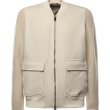 Giacca con zip MK9960132 LATTE MARKUP 