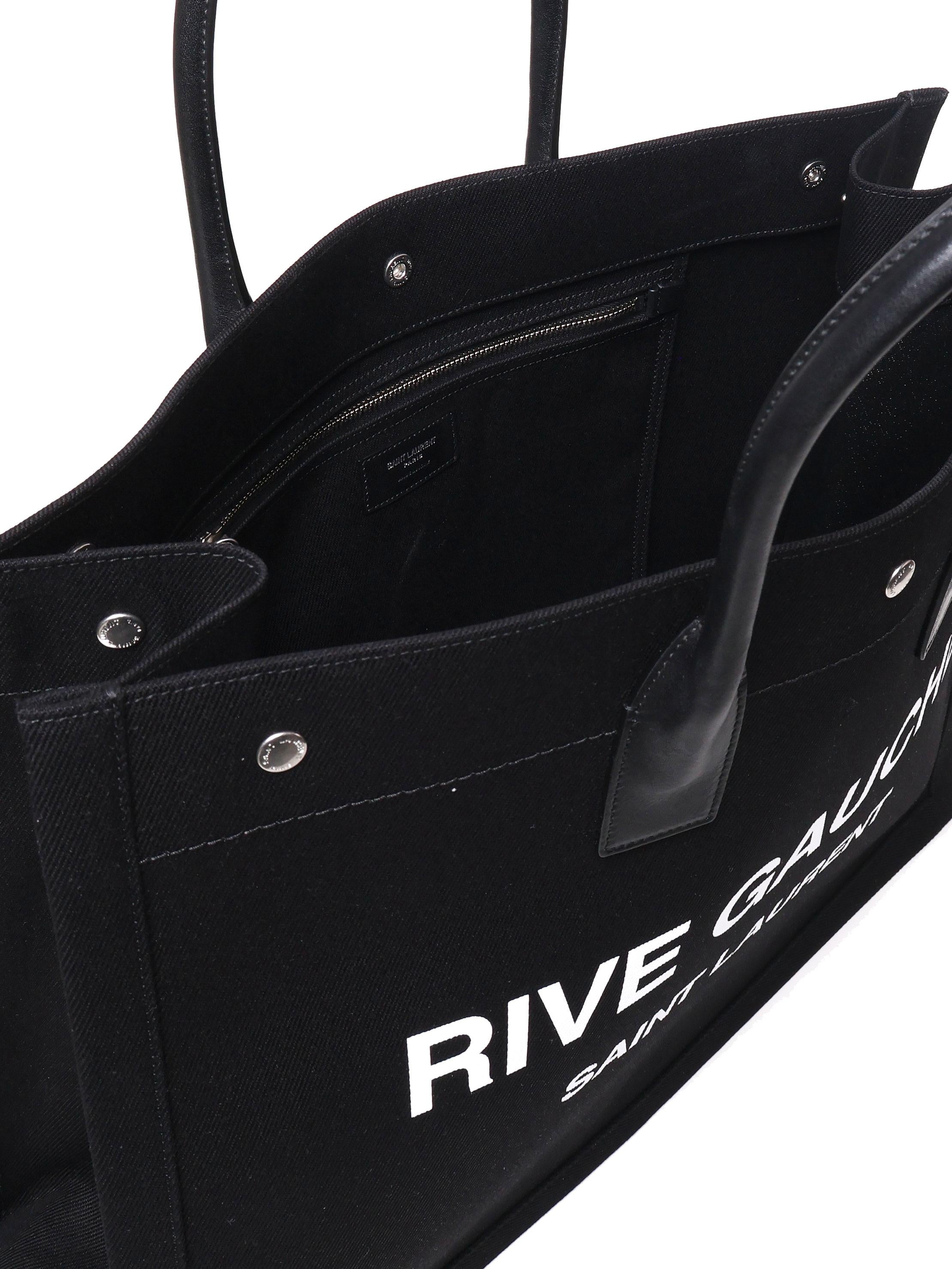 Borsa Rive Gauche In Canvas 509415 FAAVR1070 SAINT LAURENT 