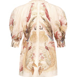 Camicia Ascension in ramié 4556TSS253 CRMPLMFLO ZIMMERMANN 