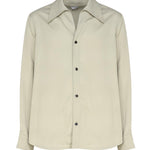 Camicia in twill di viscosa 762714 V35E01575 BOTTEGA VENETA 