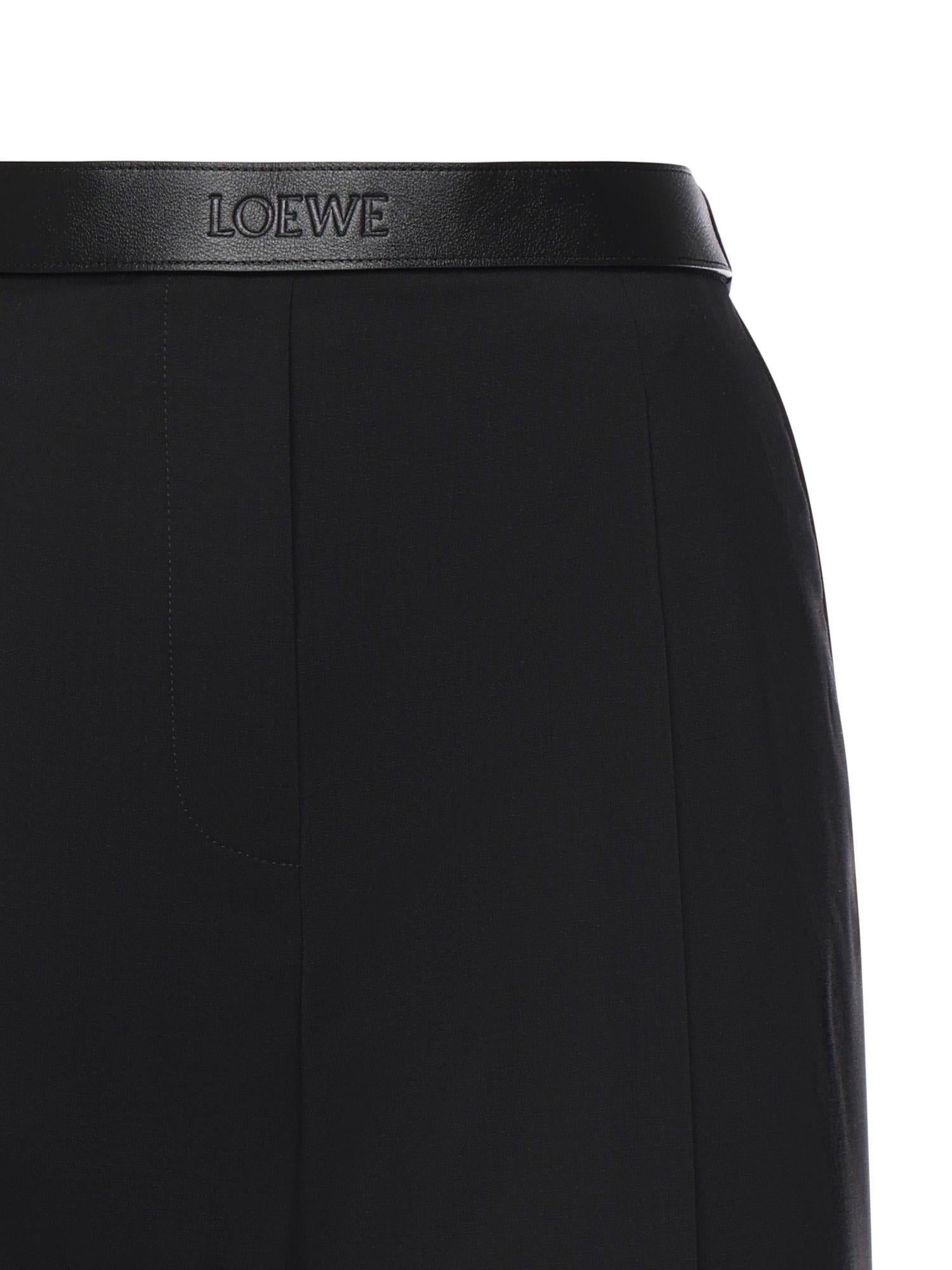 Pantaloni sartoriali in lana S359Y04XI2 1100 LOEWE 