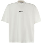T-shirt con logo lettering TS001001 WHT BONSAI 