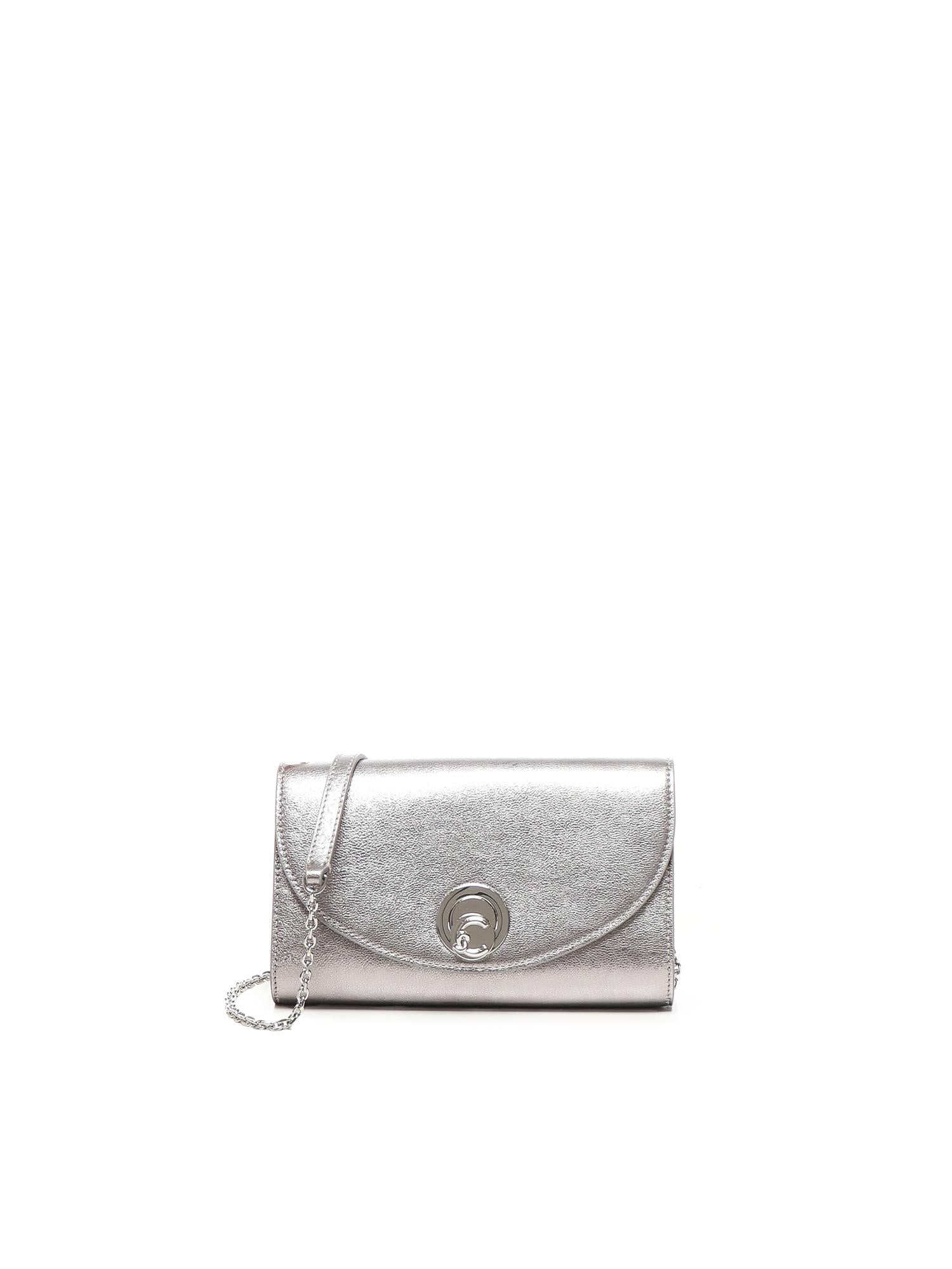 HANDBAG SMOOTH LEATHER / STEEL E1TOB150101 Y43 COCCINELLE 