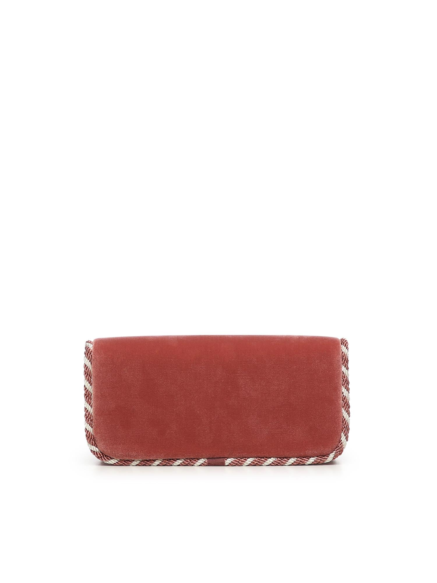 Clutch Locò Mini in velluto 7W2B0R92 GNLDZB VALENTINO GARAVANI 