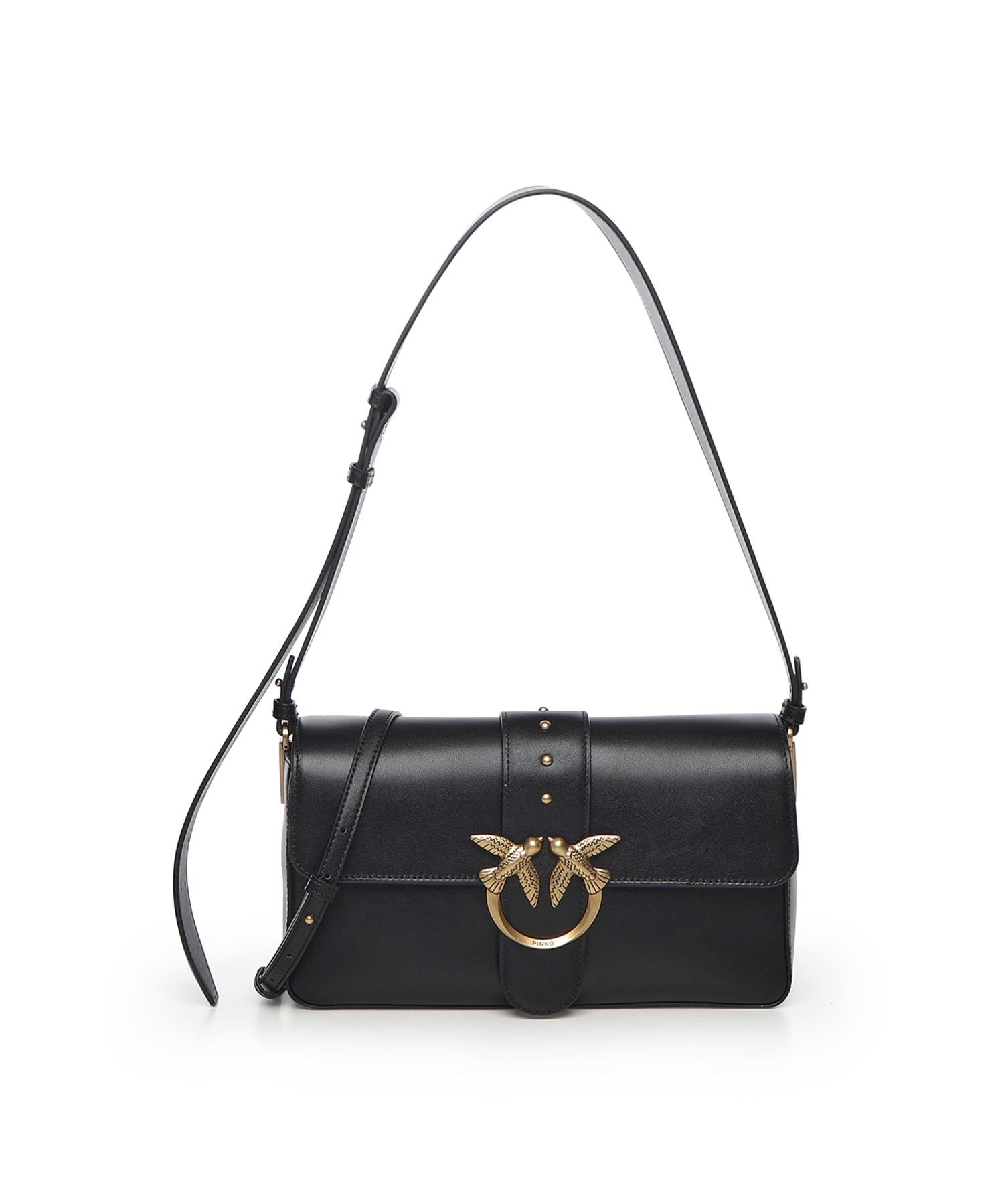 Borsa media a spalla Love Bag in pelle 104524 A0QOZ99Q PINKO 
