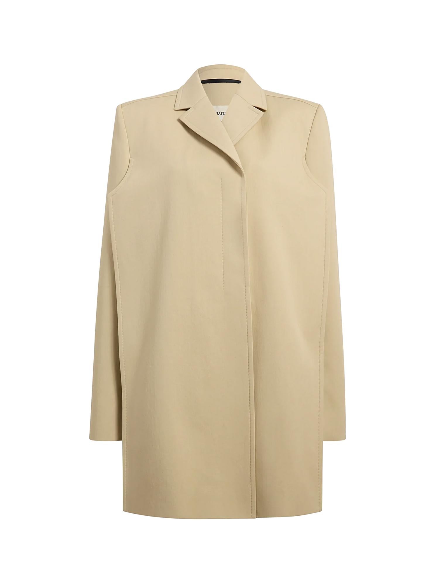 Cappotto Lorel in gabardine di cotone 7147L1931 121 KHAITE 