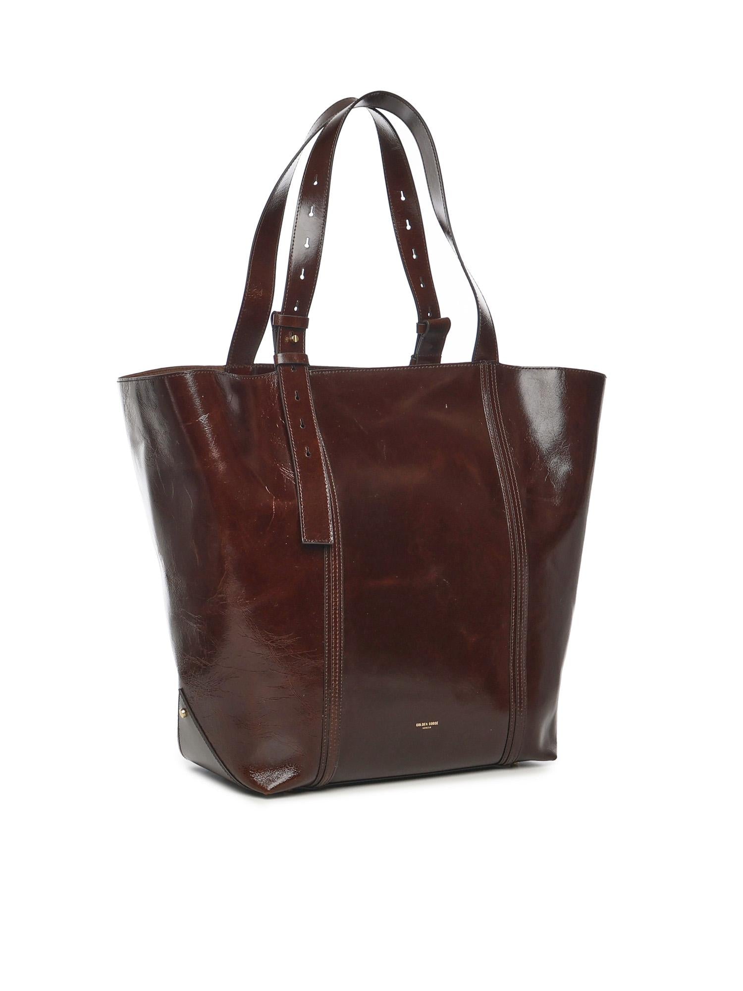 Borsa tote con logo GWA00694 A00074955357 GOLDEN GOOSE 