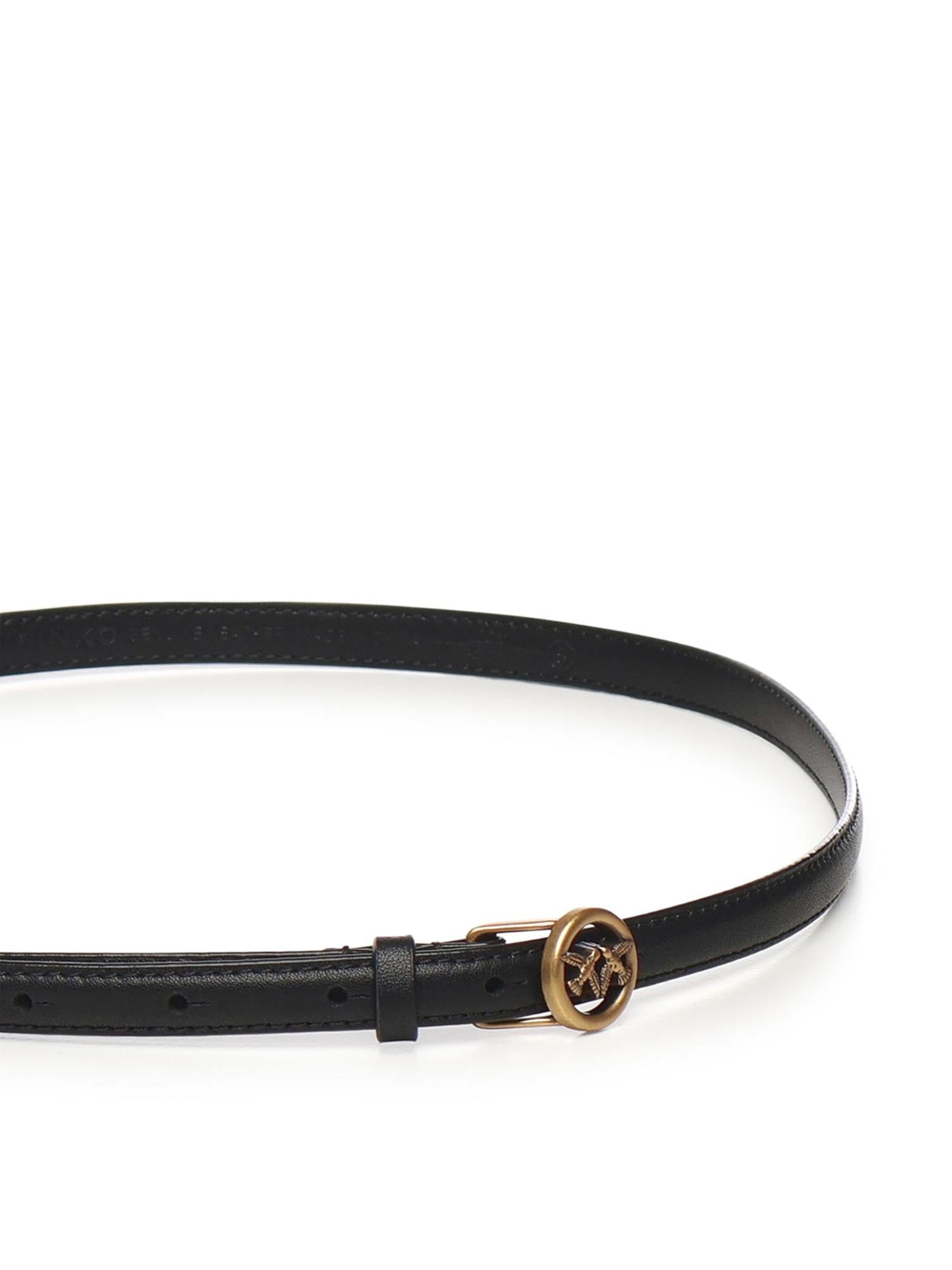 Cintura sottile in pelle<BR/> 105481 A0F1Z99Q PINKO 