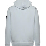 Felpa con cappuccio in cotone malfilé L1S156100031 S0060V0141 STONE ISLAND 