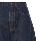 Jeans Round in denim AA9P0176D014C A24 ALAIA 