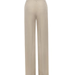 Pantalone in viscosa e lana TP9958 ECRU OTTOD'AME 
