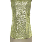 Canotta full paillettes 107743 A3NFS69 PINKO 