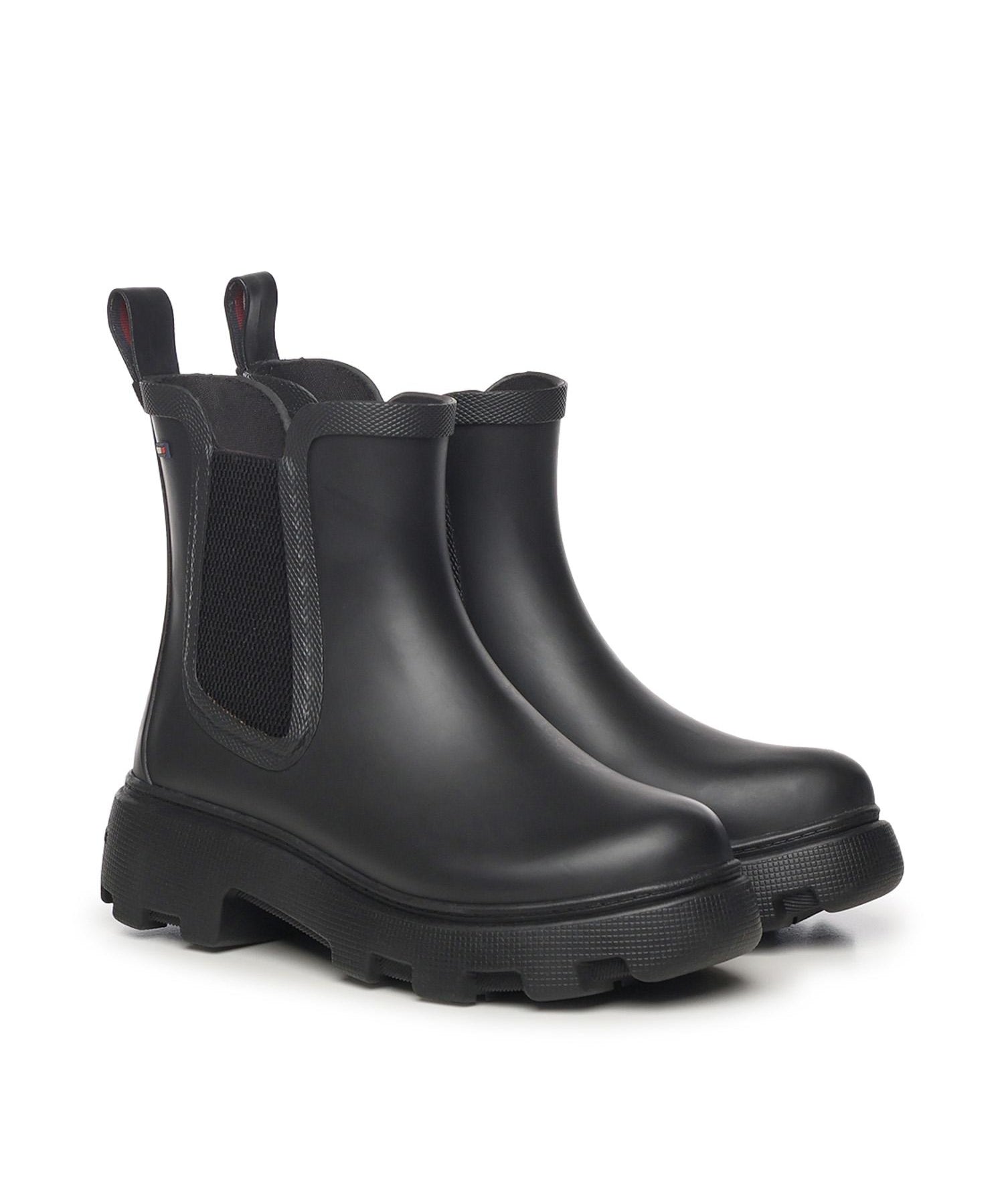 Stivaletti antipioggia in gomma FW0FW08637 BDS TOMMY HILFIGER 