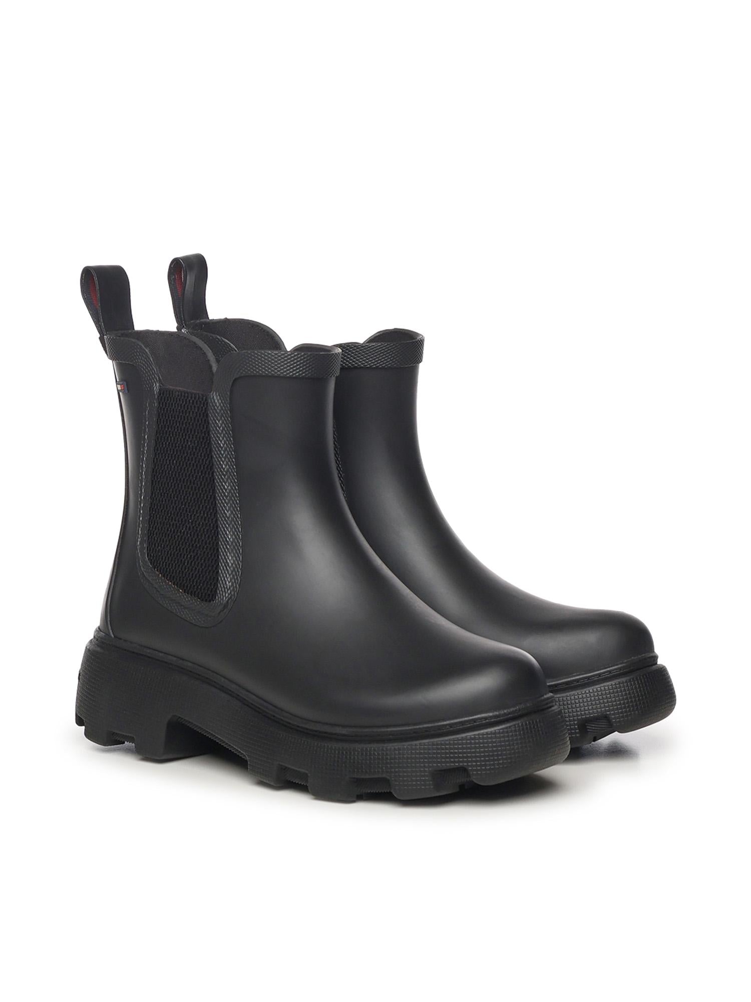 Stivaletti antipioggia in gomma FW0FW08637 BDS TOMMY HILFIGER 