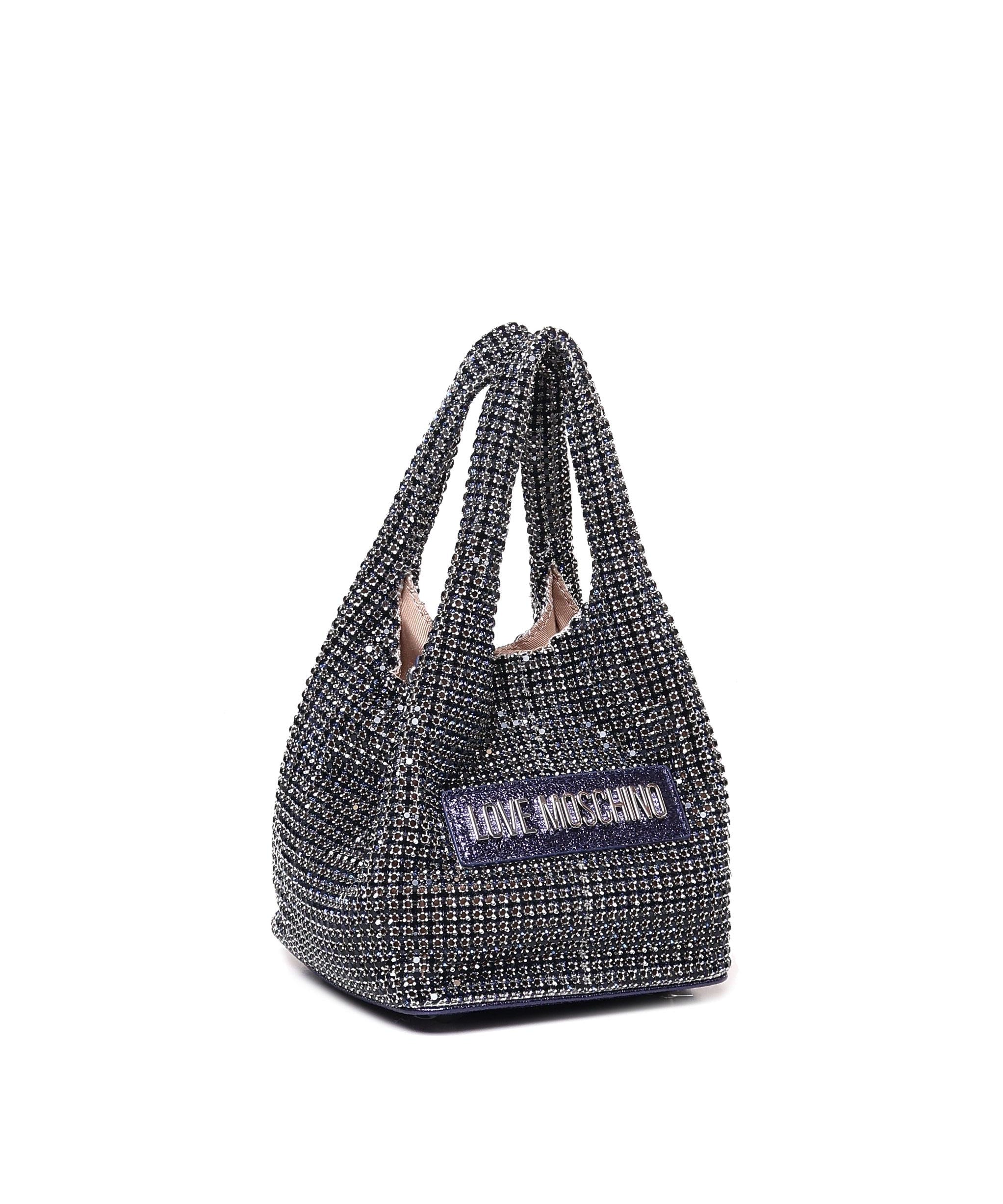 Mini bag con strass Sparkling JC4044PP1LLP1 76A LOVE MOSCHINO 