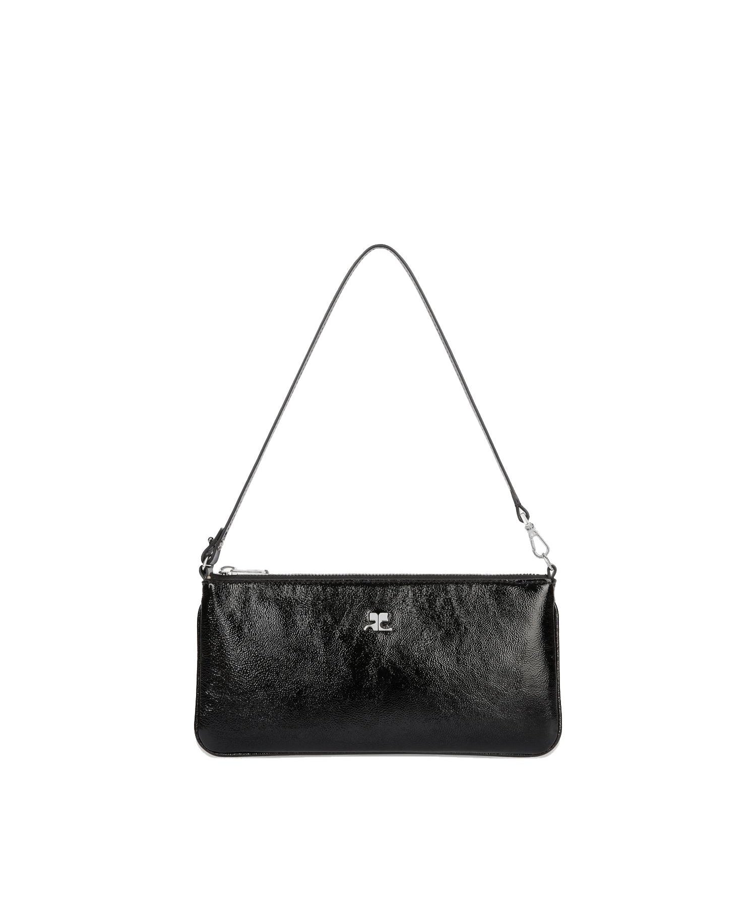 Borsa Naplack con logo<BR/> 126GPM035CR0043 9999 COURREGES 